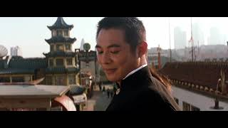 Jet Li Rooftop Fight Scene Lethal Weapon RESOUND [upl. by Iohk]