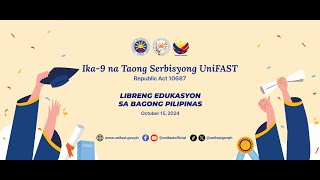 Happy 9th Founding Anniversary UniFAST [upl. by Otxis]