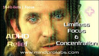 Limitless Focus and Concentration  16Hz Beta  Subliminal  ADHD Relief  Focus and Concentration [upl. by Christoforo]