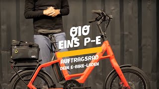 QiO EINS PE  das neue Kompaktrad  compact mobility  auftragsradstore [upl. by Enirroc]