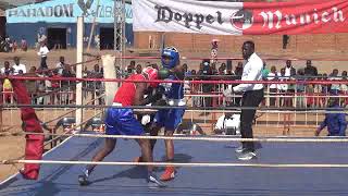 Boxe à Lubumbashi KAPEND EXAUCÉ Club Okapi VS MAKABU JUNIOR Club Camp De David [upl. by Enneicul]