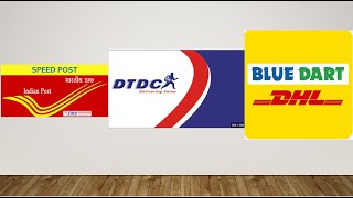 Which courier service is faster safer and cheaper Speedpost vs DTDC vs Bluedart [upl. by Cavil]