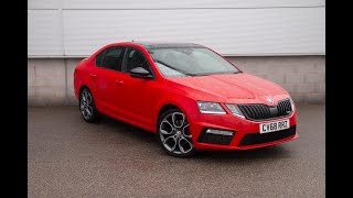 SKODA Octavia vRS Hatch 2017 20TDI vRS 184ps DSG CV68RRZ [upl. by Ransome]