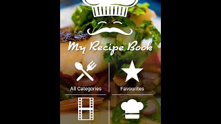 My Recipe Book  Android Application Template NAVATEMPLATECOM [upl. by Elleynad]