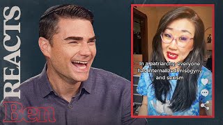 Ben Shapiro Reacts to Woke Feminist TikToks [upl. by Adnoluy837]