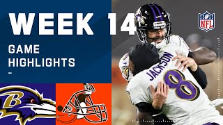 Ravens vs Browns Week 14 Highlights  NFL 2020 [upl. by Aniloj]