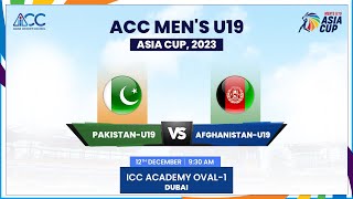 Pakistan vs Afghanistan  Match 9  ACC Mens U19 Asia Cup 2023 [upl. by Gelb]