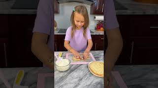 Easy and Delicious Crepes New Obsession kidfriendly breakfastrecipes tinychef crepes protein [upl. by Sira469]