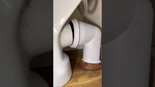 How to fit a toilet on new floor asmr plumping diy howto subscribe youtubeshorts plumber [upl. by Pedrick768]