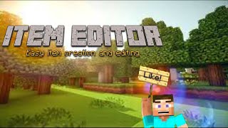 Item Editor Plugin Free  Minecraft Plugins [upl. by Asia848]