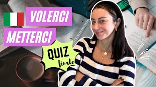 Lets study Italian pronominal verbs METTERCI and VOLERCI  Learn Italian [upl. by Essile]