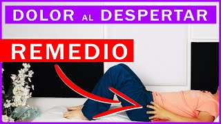 Dolor al Despertar  REALIZA esto [upl. by Hnah44]