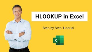 HLOOKUP in Excel  Step by Step Tutorial to Use HLOOKUP Function in Excel [upl. by Adnylem]