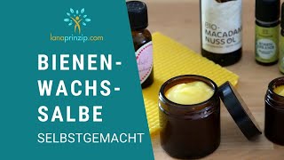 Körperpflegeöle Bienenwachssalbe selbstgemacht  feinste Naturkosmetik Teil 22 [upl. by Lurleen985]