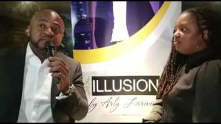 Interview with Arly Lariviere for the launch of his perfume quotIllusionquot [upl. by Lucina]