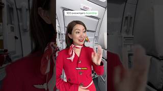 Flight attendant’s face gets frozen from smiling too much 😭 [upl. by Introk678]