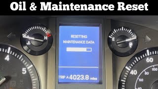 2010  2019 Lexus GX 460  How To Clear Maintenance Required Light amp Reset GX460 Oil Change Life [upl. by Ignaz]