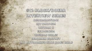 12 BlockDoerr Denominations Vatican II Vatican Bibles 1611 KJB [upl. by Ahsenev774]