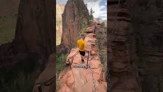 Which is scarier Half Dome Vs Angel’s Landing 👇 hiking [upl. by Roche]