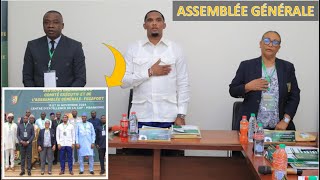 ASSEMBLEE GÉNÉRALE DE LA FECAFOOT SOUS LA PRESIDENCE DE SAMUEL ETOO [upl. by Antipas]