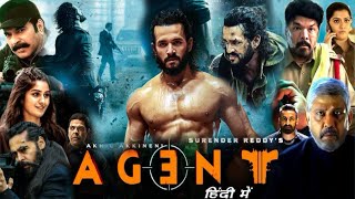 Agent Full Movie In Hindi Dubbed 2024 review amp details  Akhil Akkineni Mammootty Sakshi Vaidya [upl. by Sanburn]