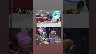 Winter season india vs other countries 🤣🤣short ytshort india winter viral [upl. by Disharoon442]