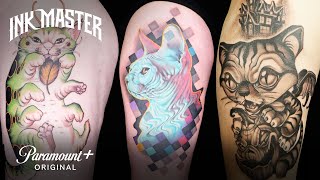 Ink Master’s Best amp Worst Cat Tattoos 🐱 [upl. by Poirer]