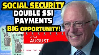 August 2024 Social Security Double Payments Exact Dates Mark Your Calendars [upl. by Iphigenia993]