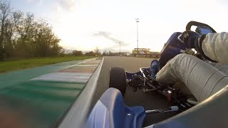 Pista south Milano karting on board 125 kz [upl. by Sorensen]