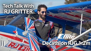 Tech Talk Eflite Decathlon RJG 12m with RJ Gritter and David Payne [upl. by Aeli]