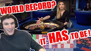 The BIGGEST Roulette Wins You Will EVER See Guaranteed  TrainWrecksTV [upl. by Melody662]