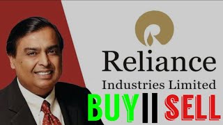 Reliance industries Ltd ll By Or sell 🤔🤔 [upl. by Addie]