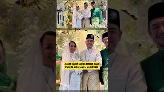 JESLINA HASHIM KAHWIN Kerabat NEGERI SEMBILAN Video Sekitar MAJLIS NIKAH [upl. by Howlyn630]