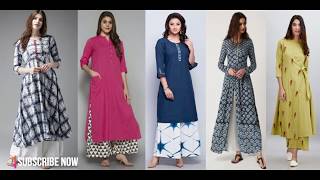 Latest Palazzo with Kurti Designs  New Palazzo with kurti Patterns [upl. by Shelia]