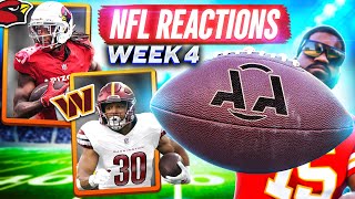 JD IS COOKIN  Arizona Cardinals vs Washington Commanders  WEEK 4  NFL REACTION  2024 Season [upl. by Adnilim]