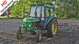 Preparing Seedbed  John Deere 1630  Land klaarmaken voor mais zaaien in Lieren  2018 [upl. by Donal]