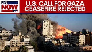 IsraelHamas war US calls for ceasefire in Gaza vetoed in UN by Russia amp China  LiveNOW from FOX [upl. by Marlyn]