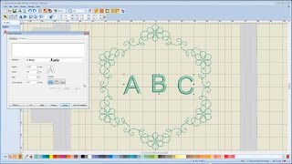 Tutorial bernette Sticksoftware Customizer Monogramme erstellen [upl. by Reginnej]