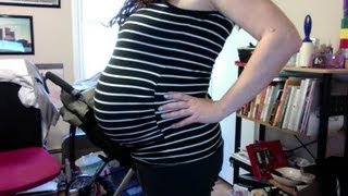 40 Weeks Pregnant and Belly [upl. by Alvan]