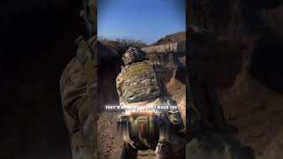 Battlefield trenches army solider war ukrainwar funny facts sad shorts military [upl. by Annayd742]