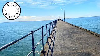 DROMANA PIER on a sunny winter day  Dromana Victoria Australia [upl. by Lativa]