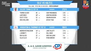 Sileby Town CC 1st XI v Houghton amp Thurnby CC 1st XI [upl. by Chancelor]