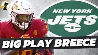 Breece Hall Highlights  Welcome to the NY Jets [upl. by Eislehc]