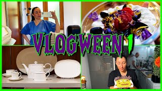 GASTROSCOPIA  GIRO IN RINASCENTE  RICETTA HALLOWEEN 🎃 VLOGWEEN 1 🎃 Fabiola Genovese Vlog [upl. by Palladin]