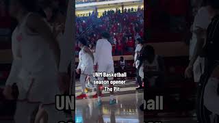 Vlog from 📍 The Pit  UNM Lobos Basketball season opener collegebasketball [upl. by Alfonzo704]