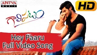 Hey Paaru Full Video Song  Galipatam Video Songs  Aadi Erica Fernandes Kristina Akheeva [upl. by Intirb]