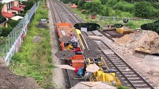 Baustelle Bahnprojekt BreisgauSBahn BSB WiehreBahnhof Freiburg [upl. by Enenaj]