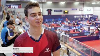 Inside avec Lucas Didier  Championnat de France de tennis de table handisport [upl. by Edbert]