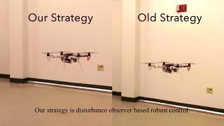 robust position control of a quadcopter based on a disturbance observer [upl. by Eidua]