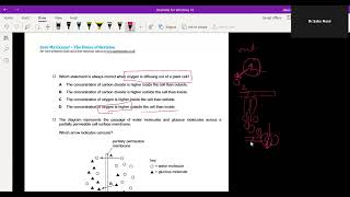 Diffusion  Osmosis and active transport part II [upl. by Navetse]